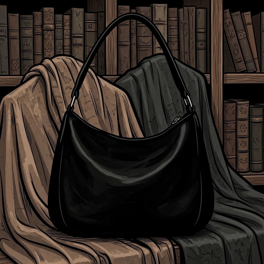 Cole Haan Black Leather Shoulder Bag